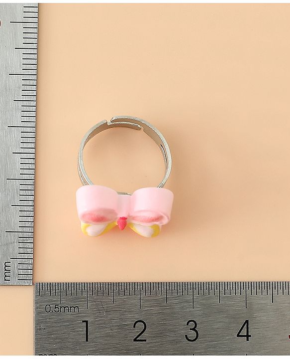 Babyhug Kids Pastel Beaded Jewellery Set with Cute Charms - Pink & Red