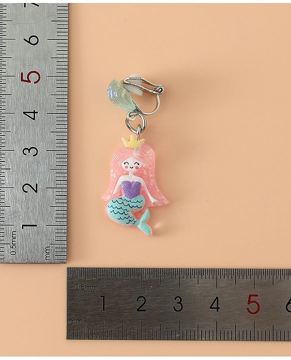 Babyhug Kids Pastel Beaded Jewellery Set with Cute Charms - Pink & Red