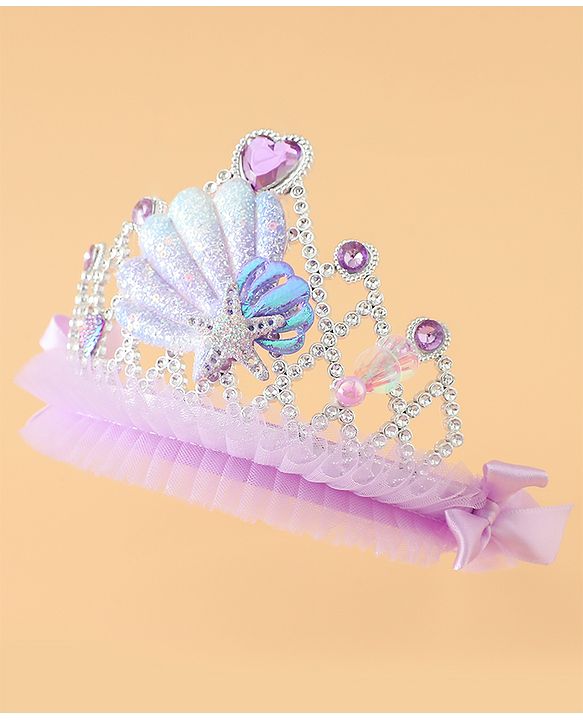 Babyhug Free Size Tiara Hair Bands - Pink