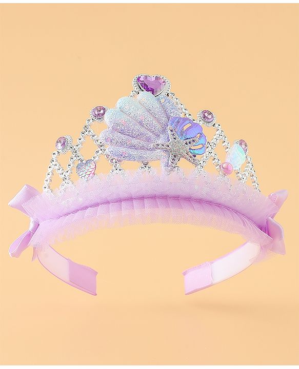 Babyhug Free Size Tiara Hair Bands - Pink