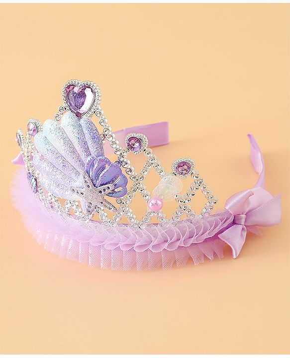 Babyhug Free Size Tiara Hair Bands - Pink