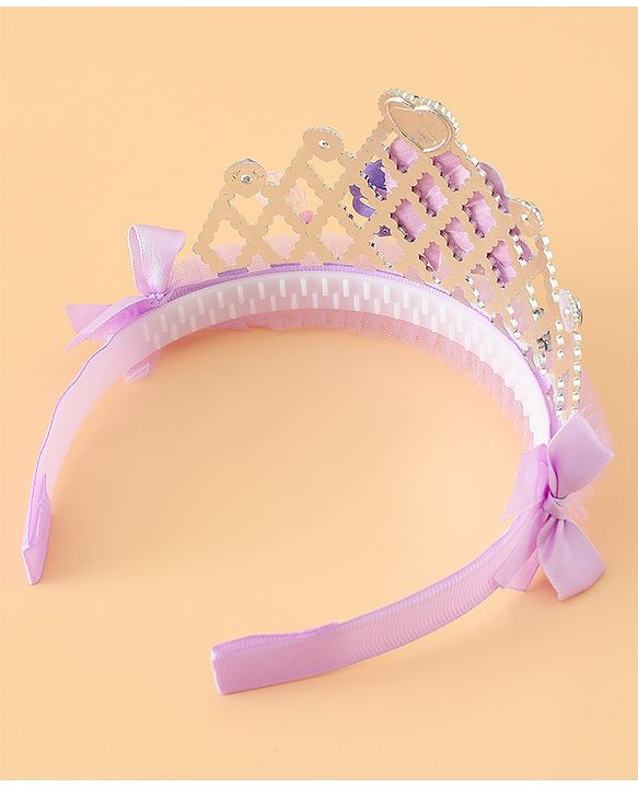 Babyhug Free Size Tiara Hair Bands - Pink