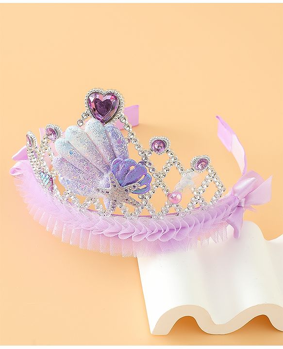 Babyhug Free Size Tiara Hair Bands - Pink