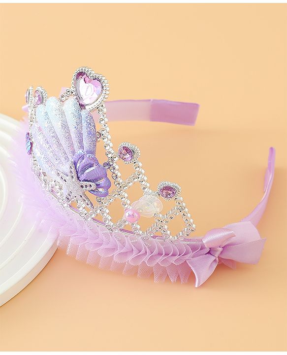 Babyhug Free Size Tiara Hair Bands - Pink
