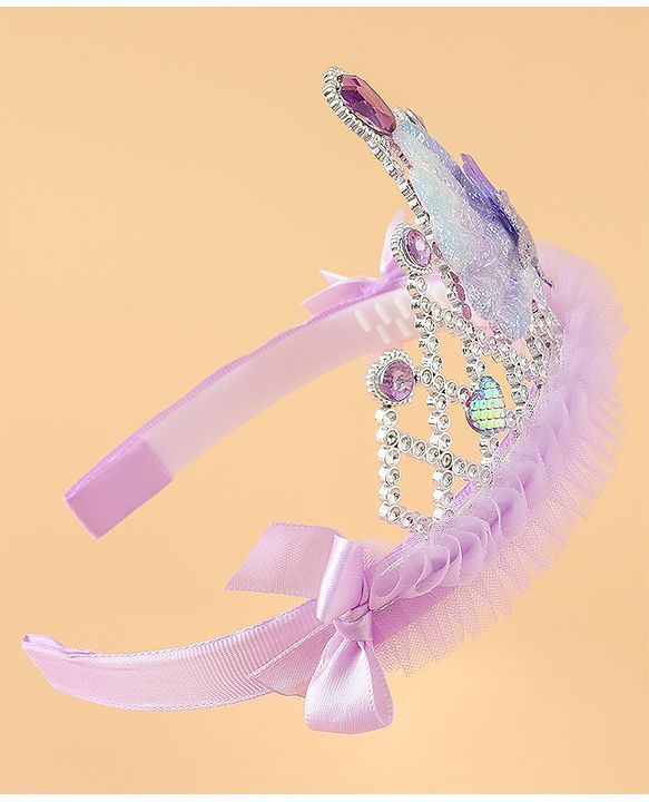 Babyhug Free Size Tiara Hair Bands - Pink