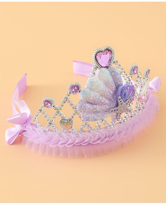 Babyhug Free Size Tiara Hair Bands - Pink
