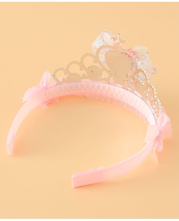 Babyhug Free Size Hair Bands with Butterfly Applique - Purple
