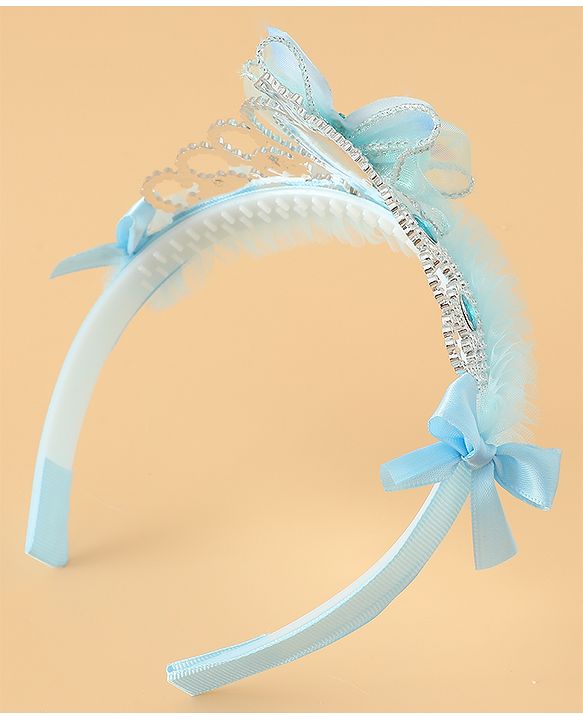 Babyhug Free Size Hair Bands with Butterfly Applique - Purple