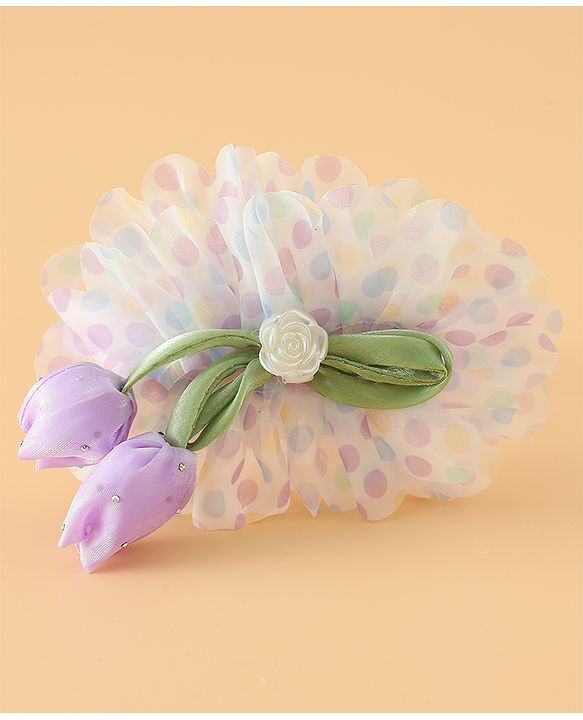 Babyhug Free Size Hair Bands - Purple