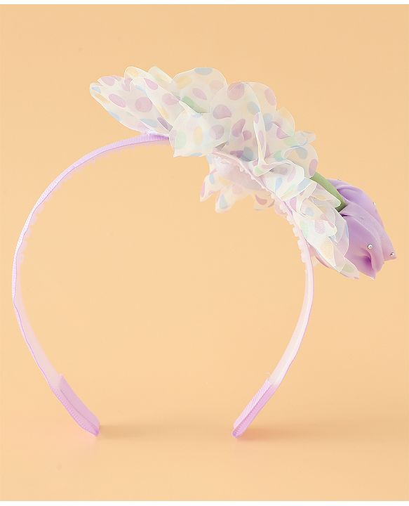 Babyhug Free Size Hair Bands - Purple