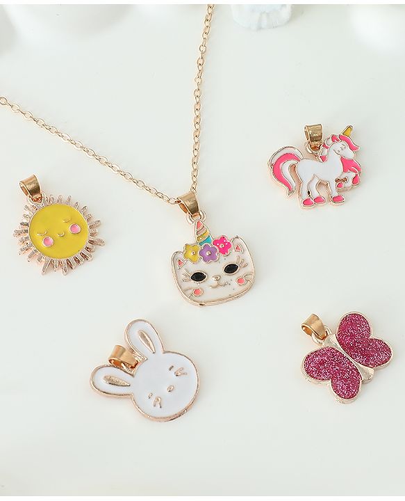 Babyhug Necklace Multicolor Free Size - Red ,Yellow