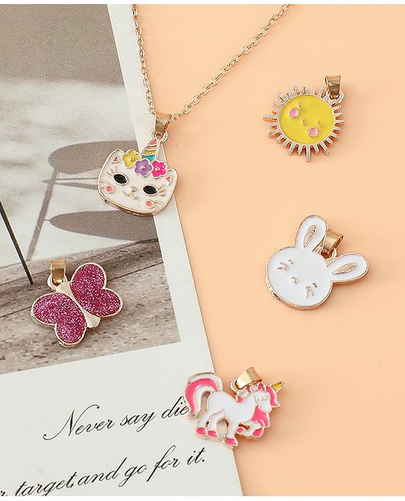 Babyhug Necklace Multicolor Free Size - Red ,Yellow