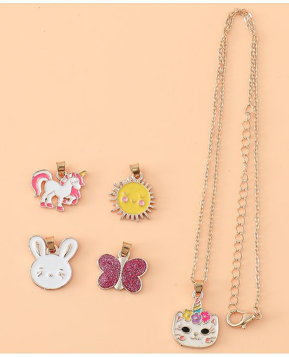 Babyhug Necklace Multicolor Free Size - Red ,Yellow