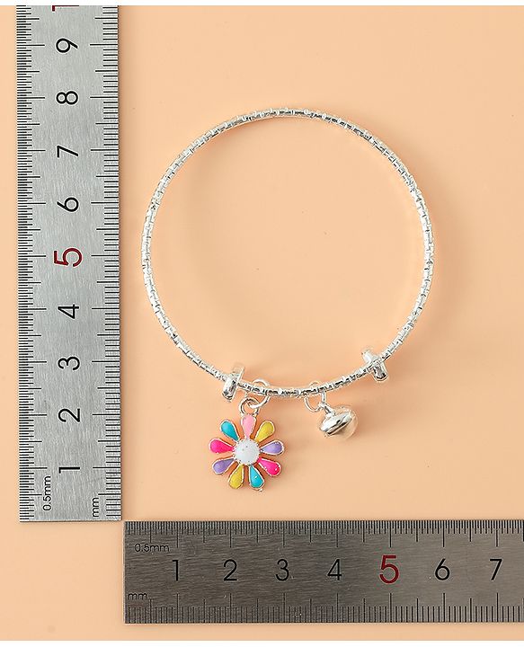 Babyhug Colorful Floral Charm Bracelet Set Pack of 2