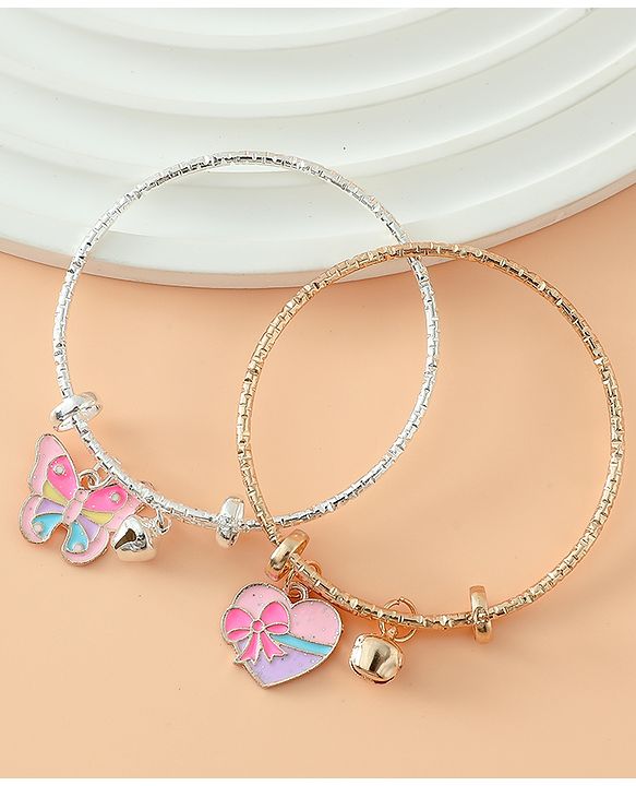 Babyhug Bracelets & Bangles Gold&Silver Free Size For Girl