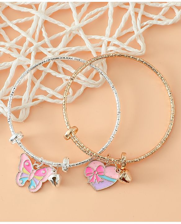 Babyhug Bracelets & Bangles Gold&Silver Free Size For Girl