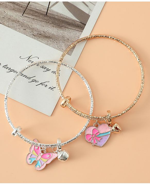 Babyhug Bracelets & Bangles Gold&Silver Free Size For Girl