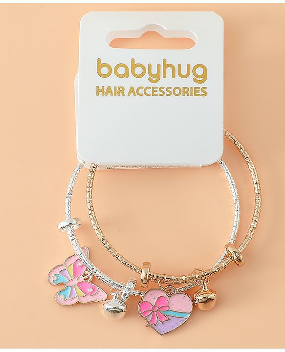 Babyhug Bracelets & Bangles Gold&Silver Free Size For Girl