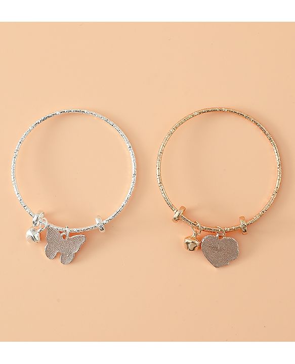 Babyhug Bracelets & Bangles Gold&Silver Free Size For Girl