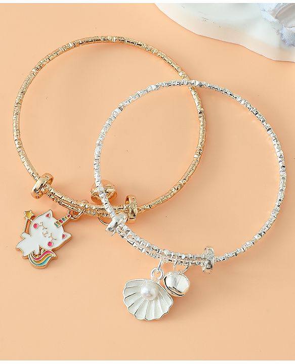 Babyhug Bracelets & Bangles Gold&Silver Free Size Girl