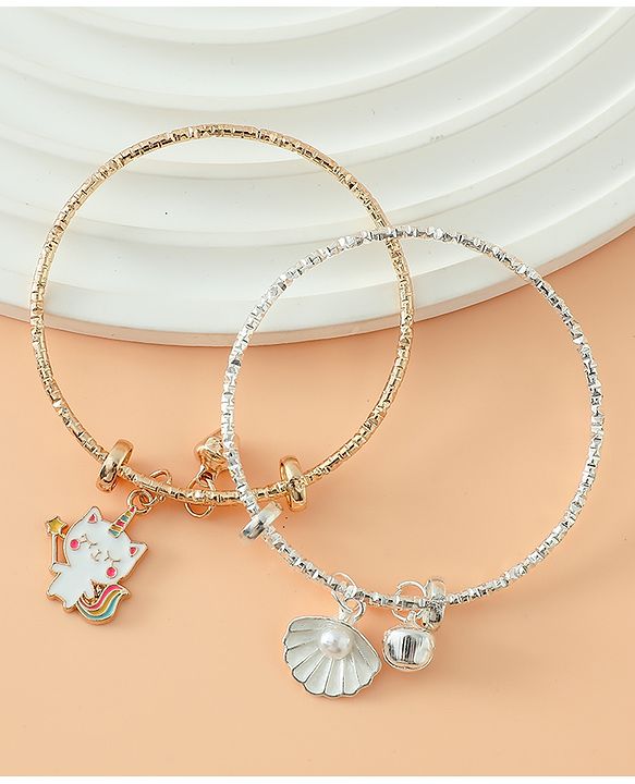 Babyhug Bracelets & Bangles Gold&Silver Free Size Girl