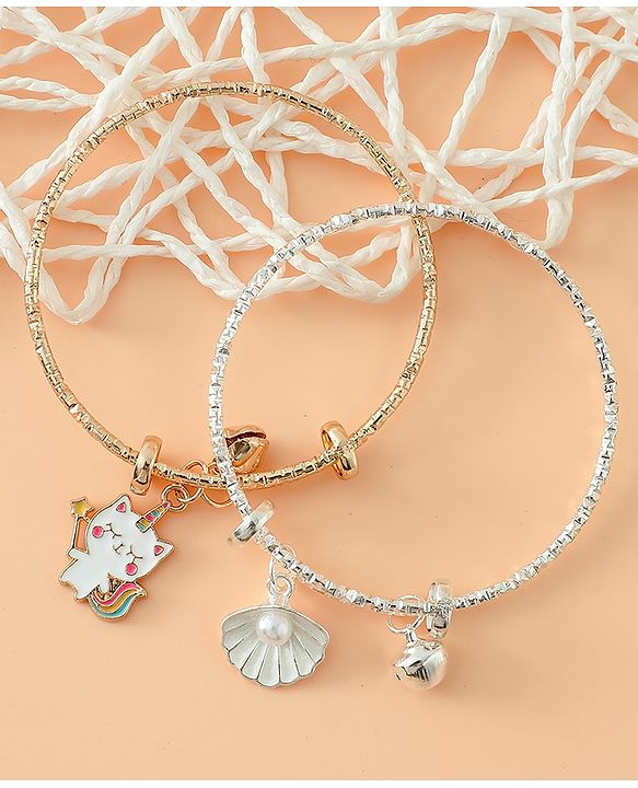 Babyhug Bracelets & Bangles Gold&Silver Free Size Girl