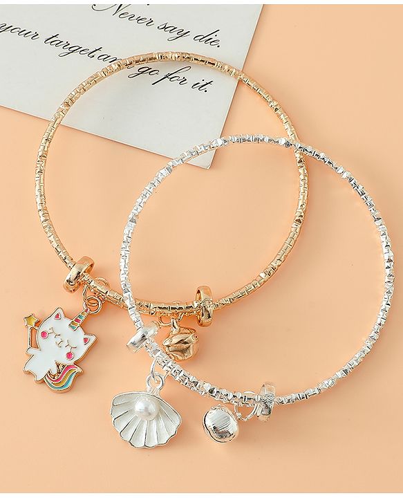 Babyhug Bracelets & Bangles Gold&Silver Free Size Girl