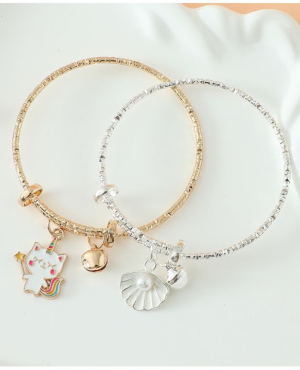 Babyhug Bracelets & Bangles Gold&Silver Free Size Girl