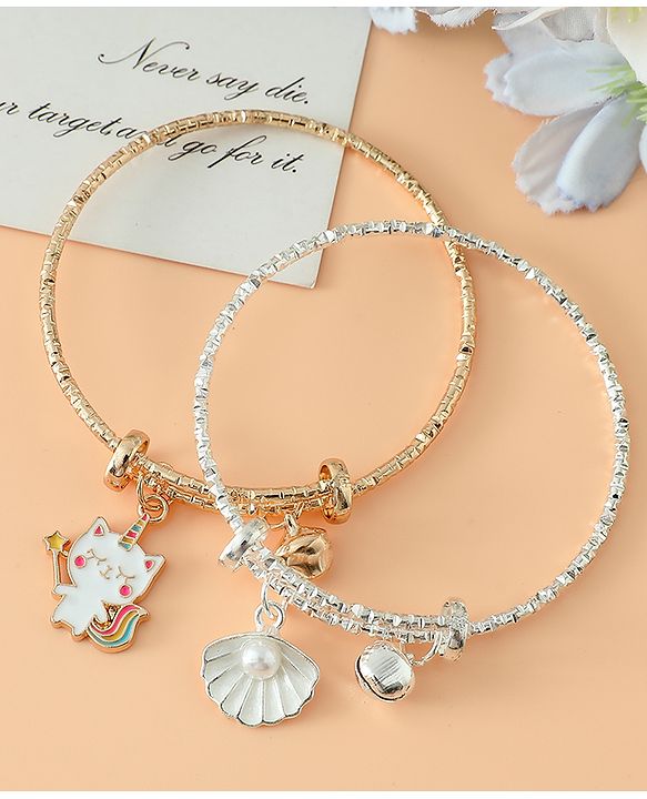 Babyhug Bracelets & Bangles Gold&Silver Free Size Girl