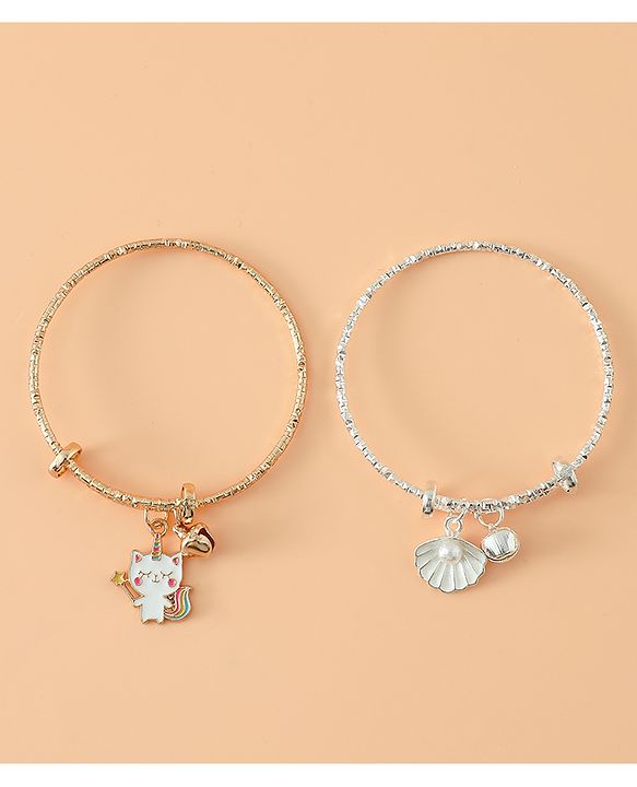 Babyhug Bracelets & Bangles Gold&Silver Free Size Girl