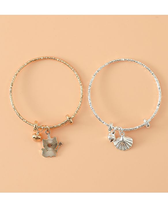 Babyhug Bracelets & Bangles Gold&Silver Free Size Girl