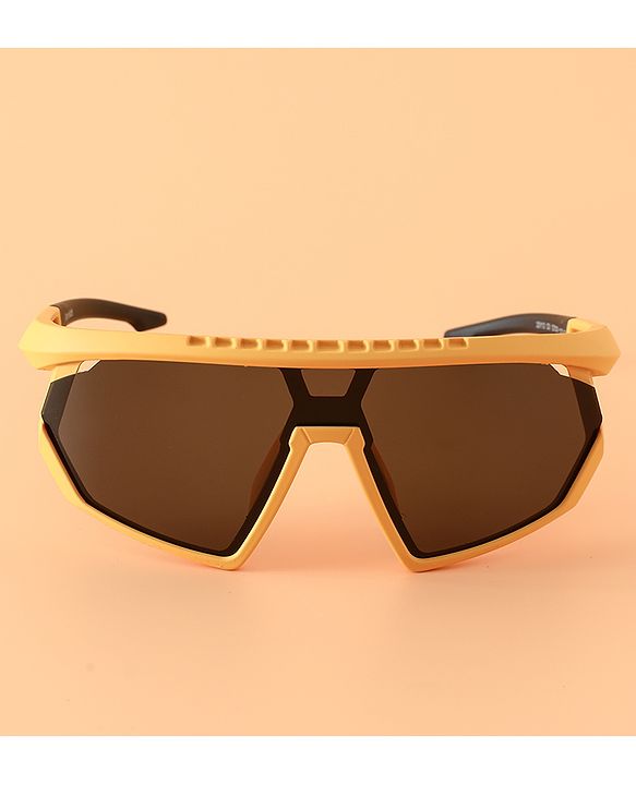 Pine Kids 13.5 cm Baby Sunglasses Lightweight Frame Boy - Yellow