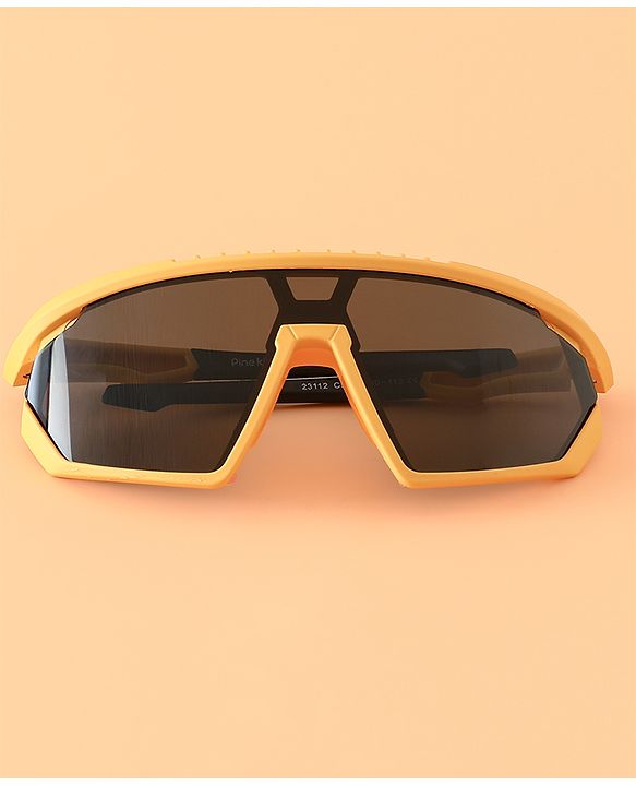Pine Kids 13.5 cm Baby Sunglasses Lightweight Frame Boy - Yellow