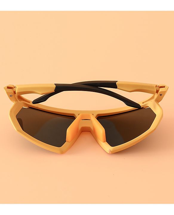 Pine Kids 13.5 cm Baby Sunglasses Lightweight Frame Boy - Yellow