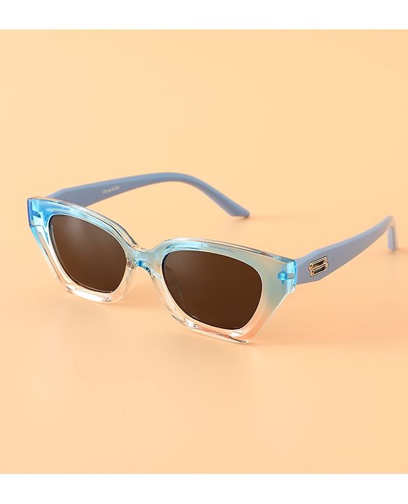 Pine Kids 13 cm Baby Sunglasses Lightweight Frame Boy - Blue