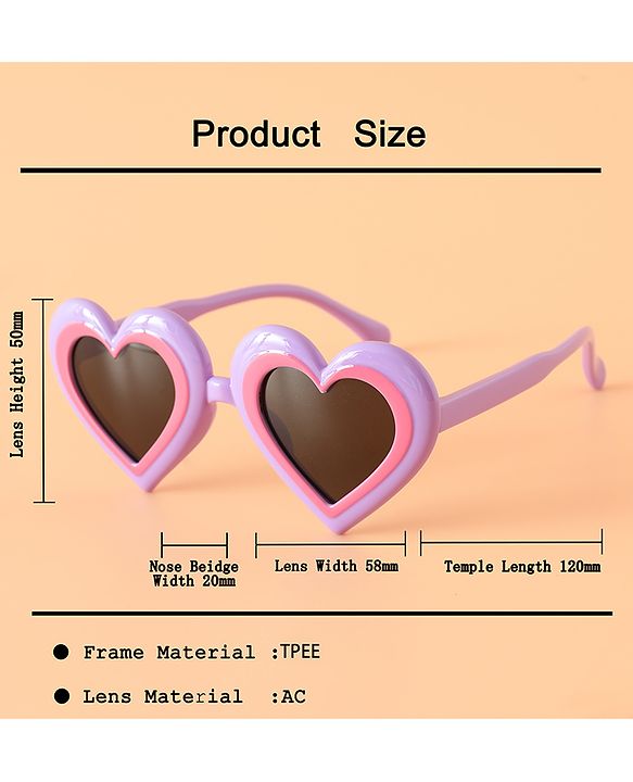 Babyhug 12.5 cm Baby Sunglasses Lightweight Frame - pink