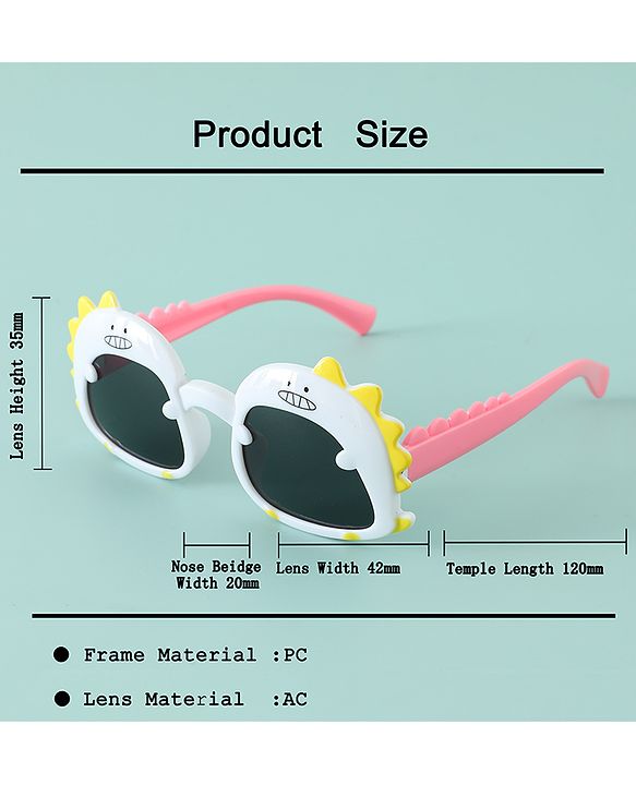 Babyhug 13 cm Baby Sunglasses Lightweight Frame - purple