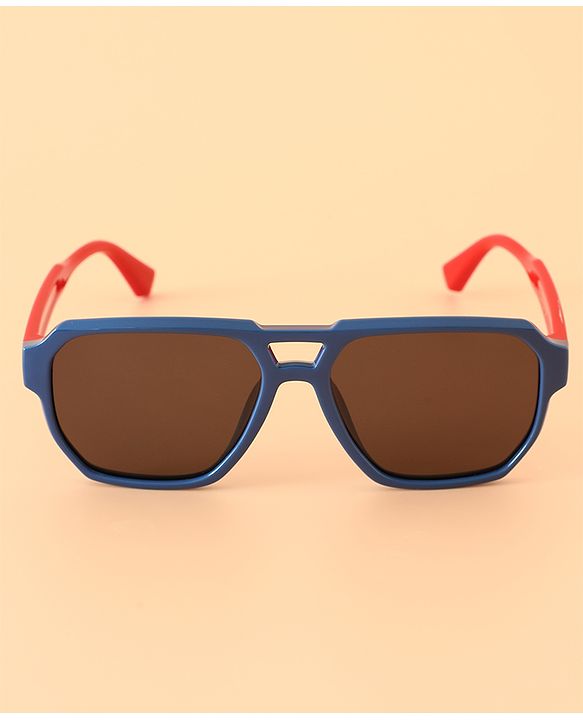 Babyhug 13 cm Baby Sunglasses Lightweight Frame Boy - Dark Blue