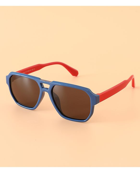 Babyhug 13 cm Baby Sunglasses Lightweight Frame Boy - Dark Blue