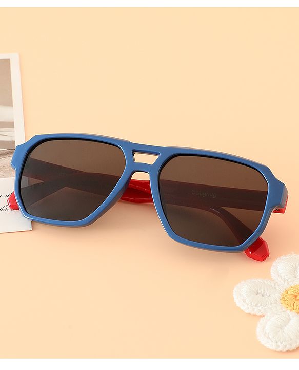 Babyhug 13 cm Baby Sunglasses Lightweight Frame Boy - Dark Blue