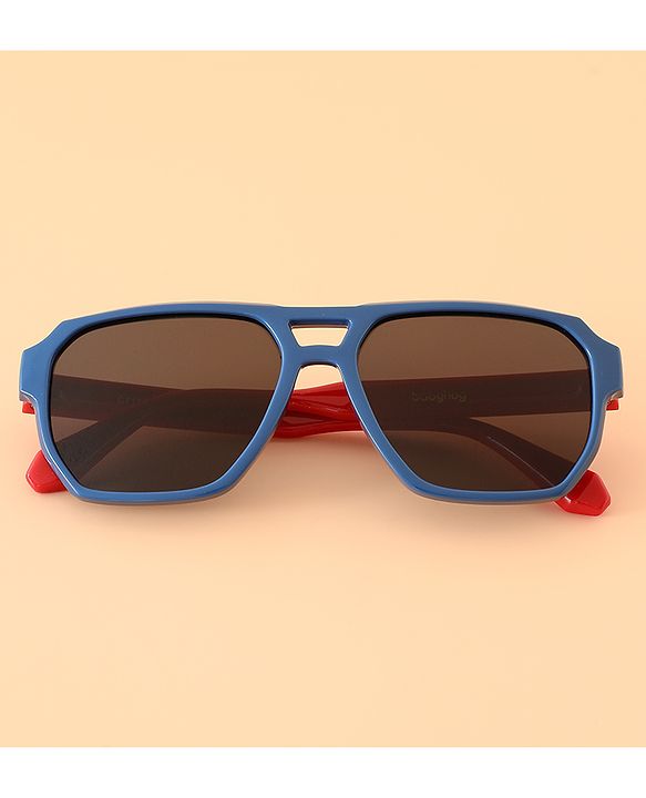 Babyhug 13 cm Baby Sunglasses Lightweight Frame Boy - Dark Blue