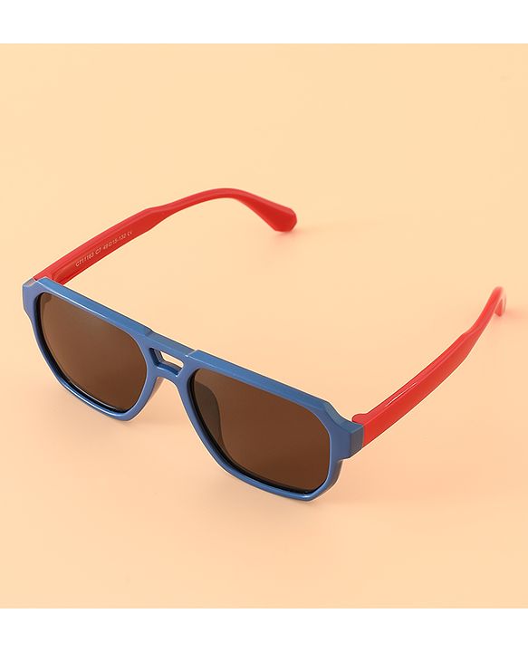 Babyhug 13 cm Baby Sunglasses Lightweight Frame Boy - Dark Blue