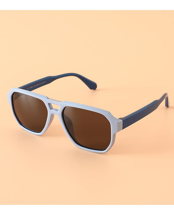 Babyhug 13 cm Baby Sunglasses Lightweight Frame Boy - Dark Blue