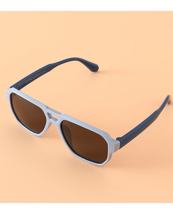 Babyhug 13 cm Baby Sunglasses Lightweight Frame Boy - Dark Blue