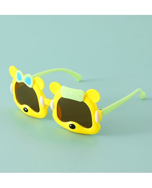 Babyhug 13 cm Baby Sunglasses Lightweight Frame Boy - Yellow