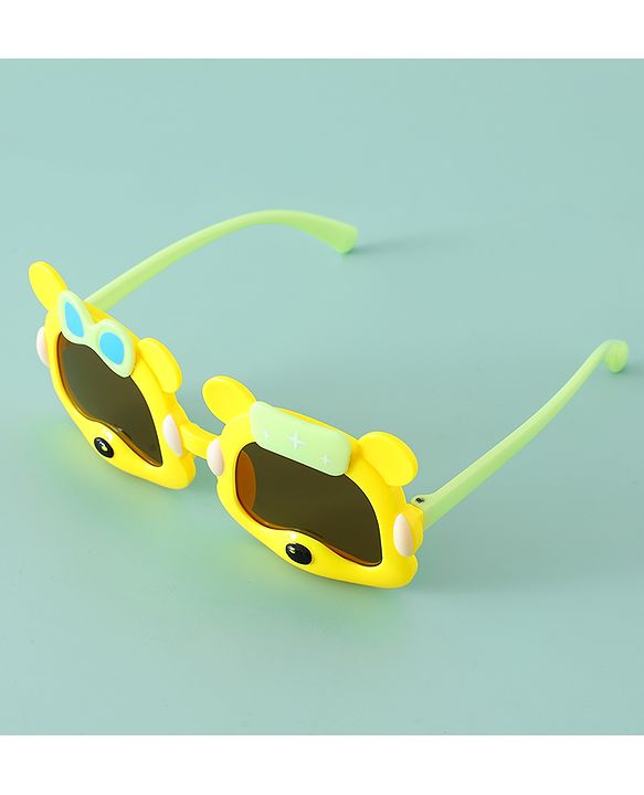 Babyhug 13 cm Baby Sunglasses Lightweight Frame Boy - Yellow
