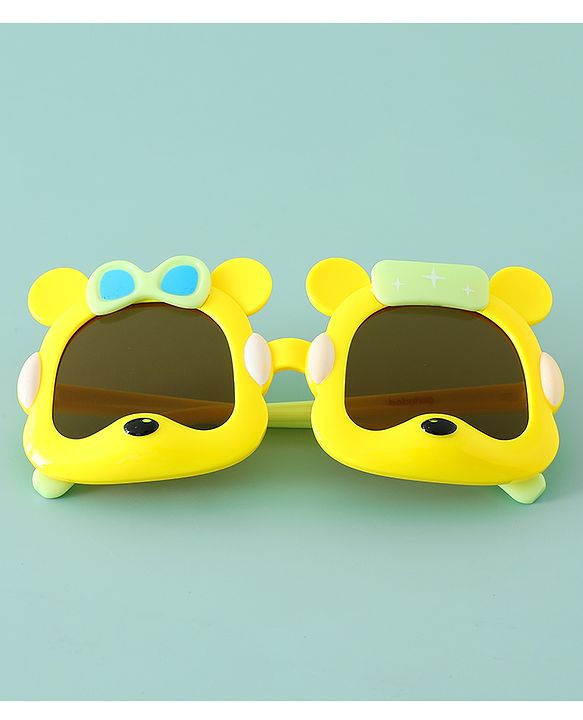 Babyhug 13 cm Baby Sunglasses Lightweight Frame Boy - Yellow