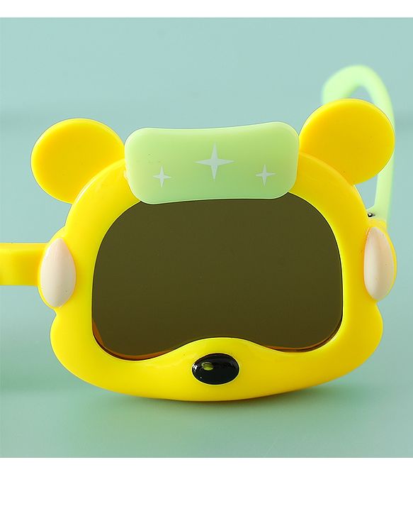 Babyhug 13 cm Baby Sunglasses Lightweight Frame Boy - Yellow
