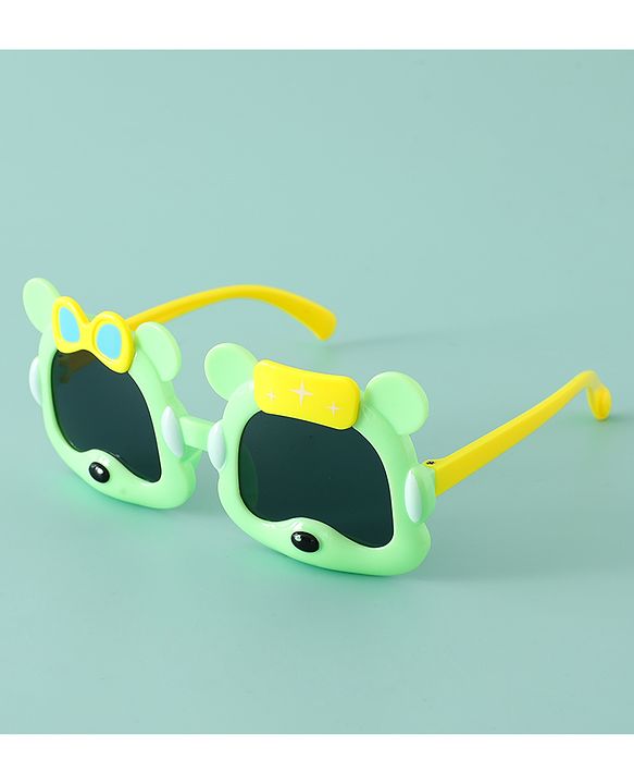 Babyhug 13 cm Baby Sunglasses Lightweight Frame Boy - Yellow