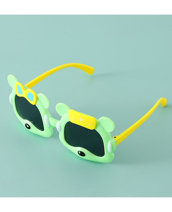 Babyhug 13 cm Baby Sunglasses Lightweight Frame Boy - Yellow